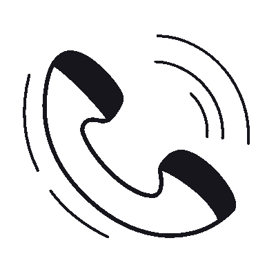 doodle black 246 earphone telephone hover pinch